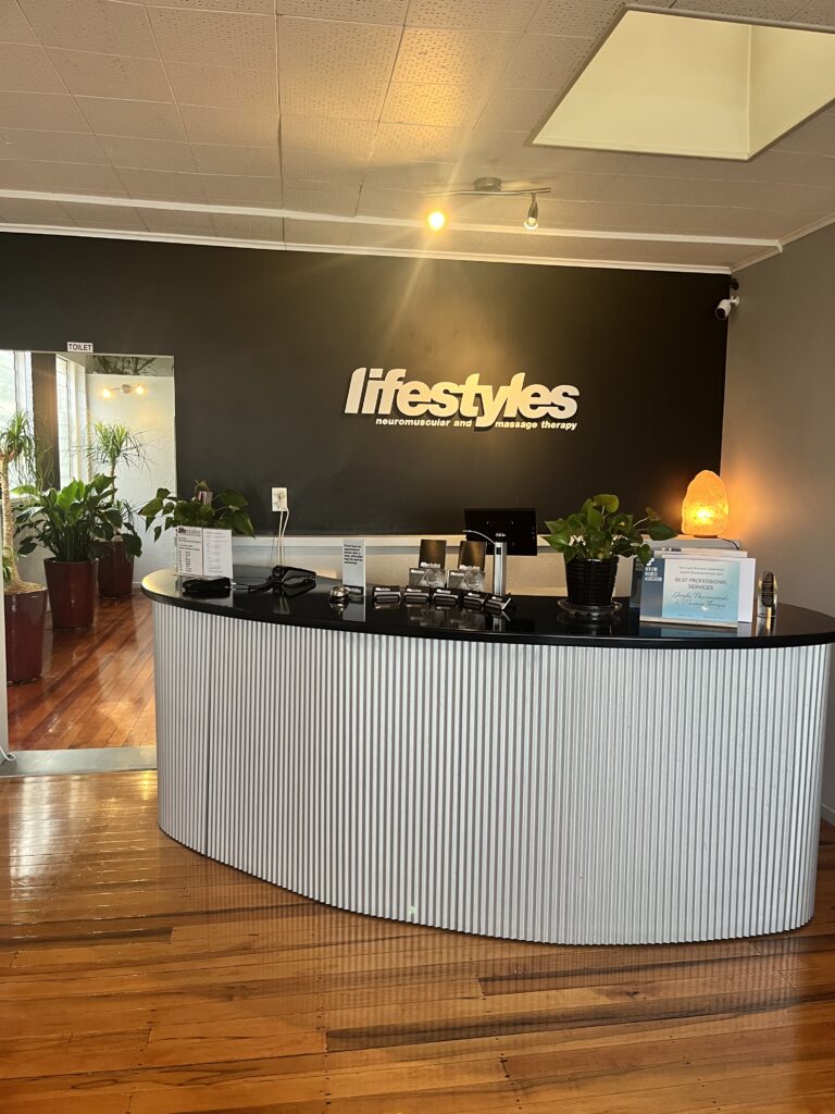 Reception area at the Lifestyles clinic